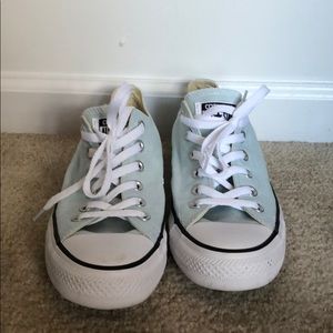 Light blue converse